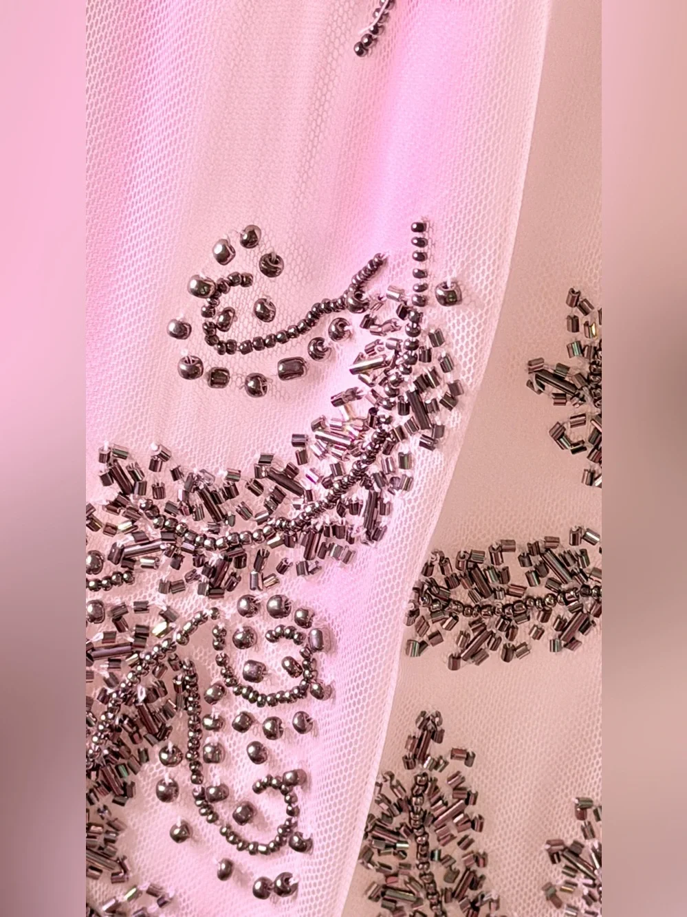 White House Black Market Soft Pink Sleeveless Top Size L - Picture 14 of 15